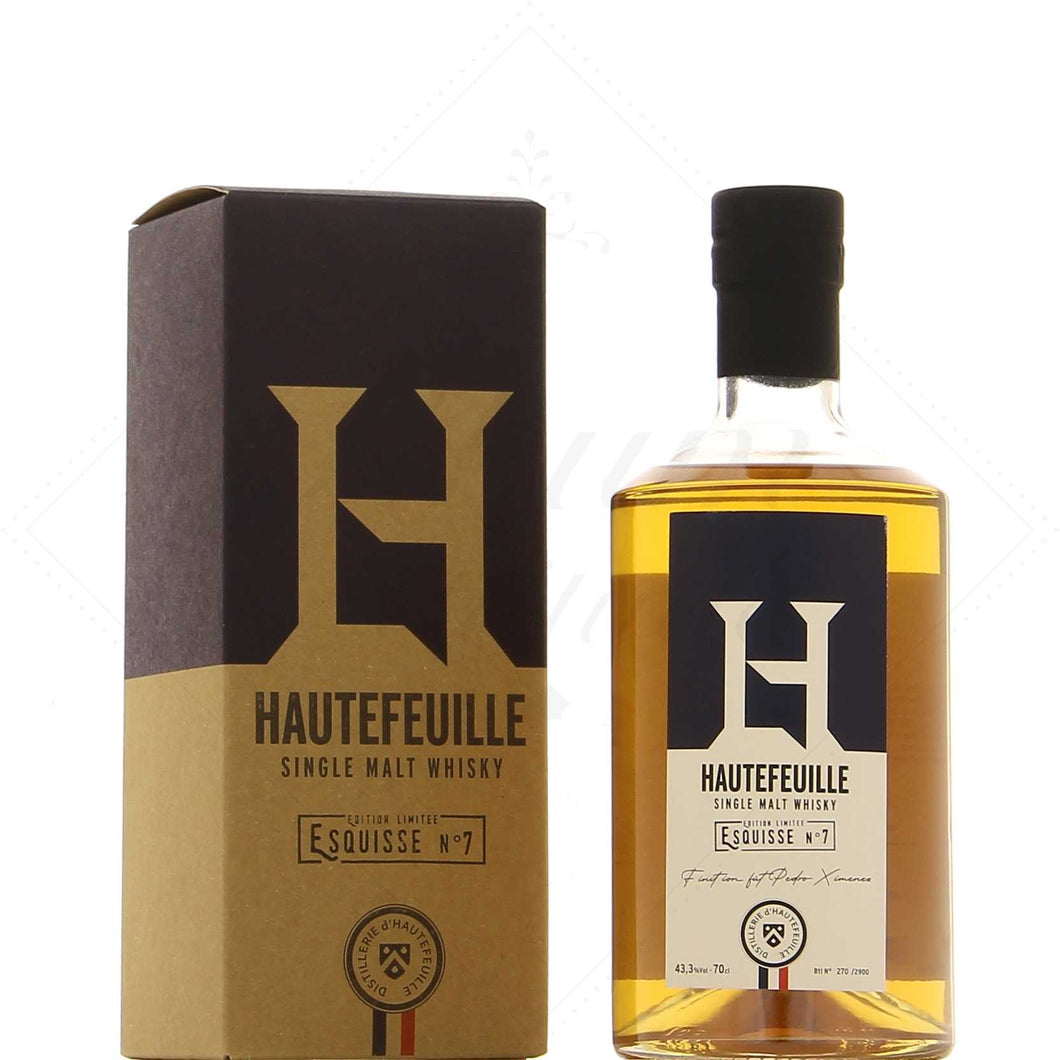 Whisky Hautefeuille  - Esquisse N°7 - France 43,3 ° - Single Malt