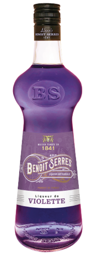 Liqueur de violette - 25° Benoit Serres - 70 cl