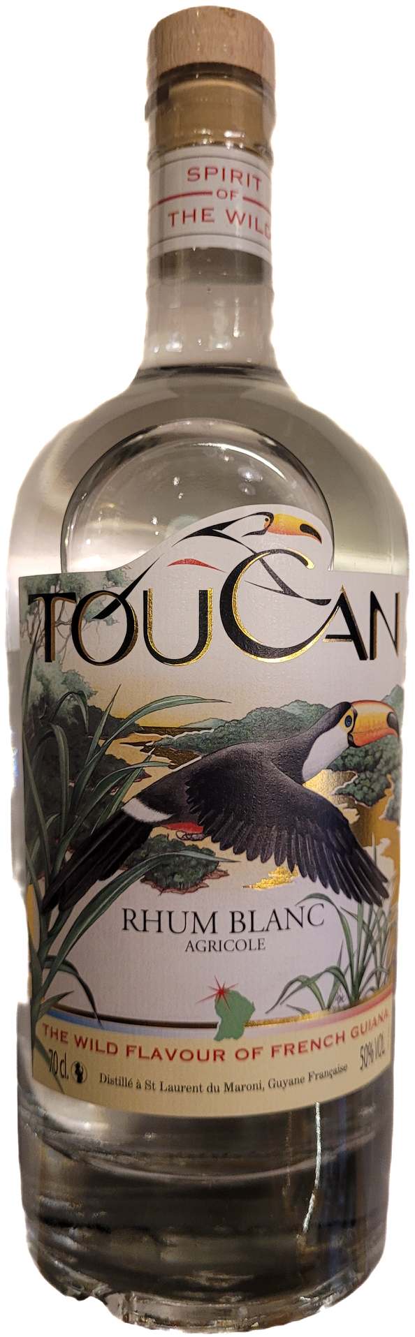 Toucan - Rhum Blanc - Guyane - 50°