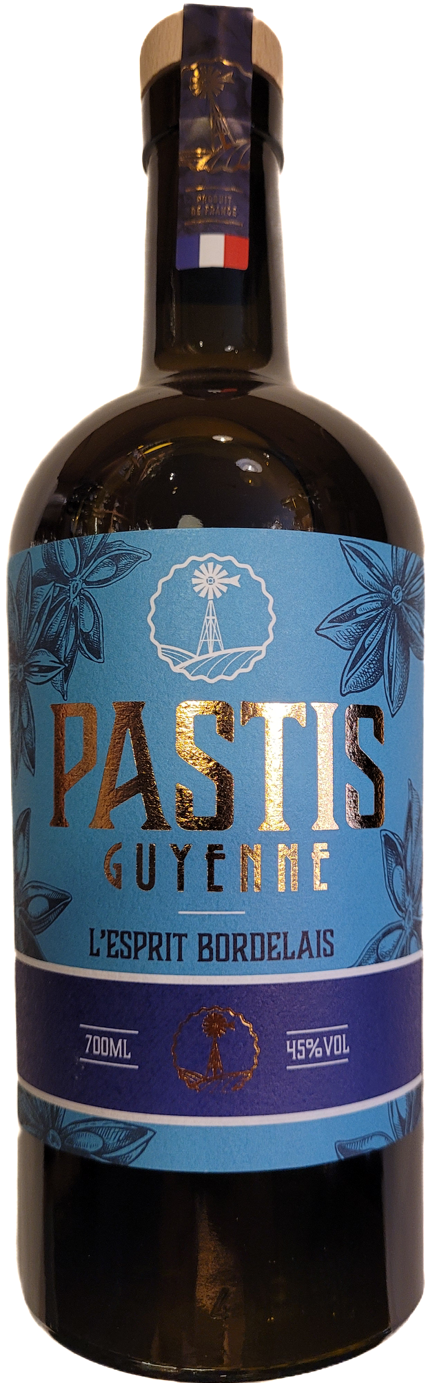 Pastis Guyenne - 45° - Distillerie Guyenne - 70 cl