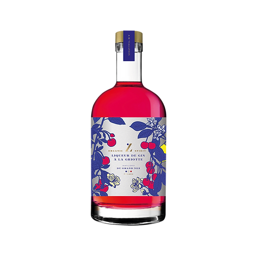 Liqueur de Gin à la griotte - 37,5° - Distillerie du Grand nez