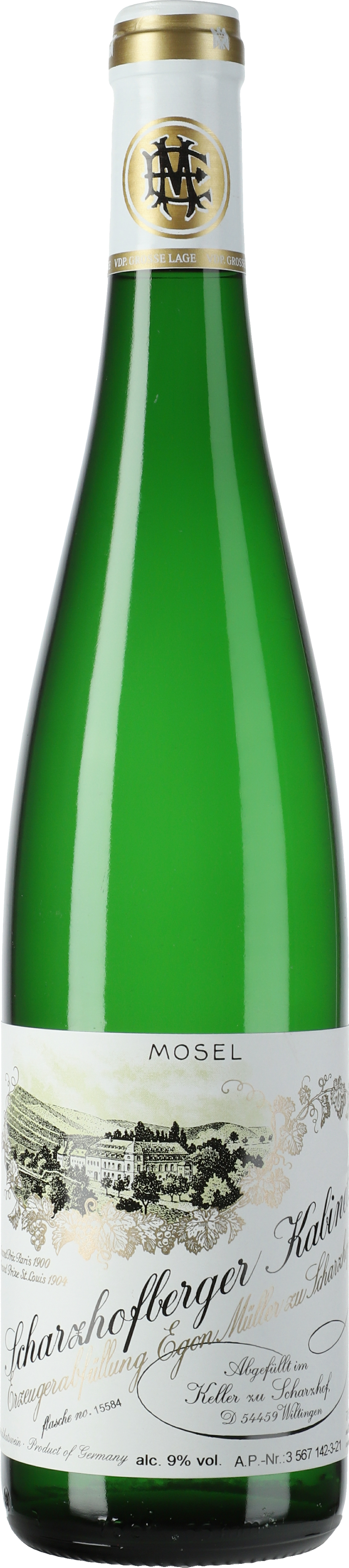 Scharzhofberger kabinett -Riesling - Egon Müller - 2020 - Allemagne