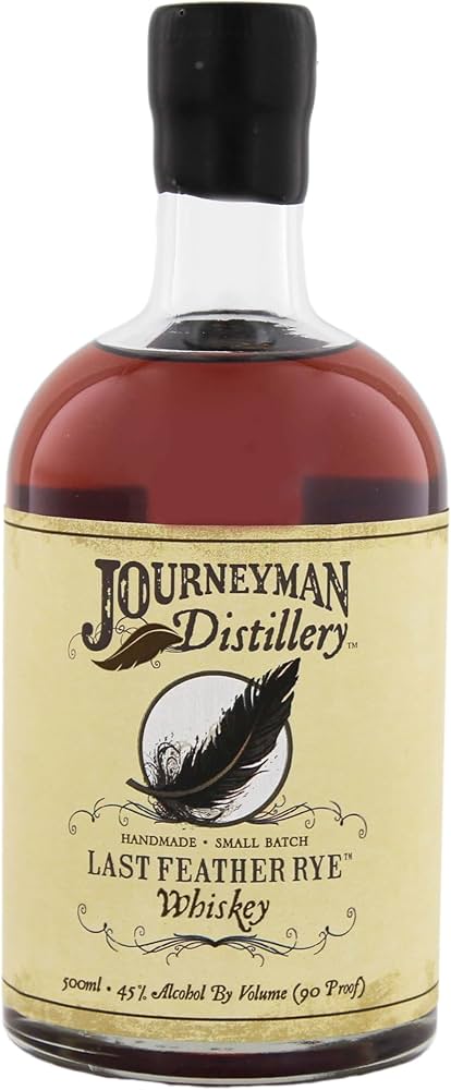 Journeyman Distillery - Whiskey - Small Batch -45° - Last Feather Rye - 50cl - États Unis