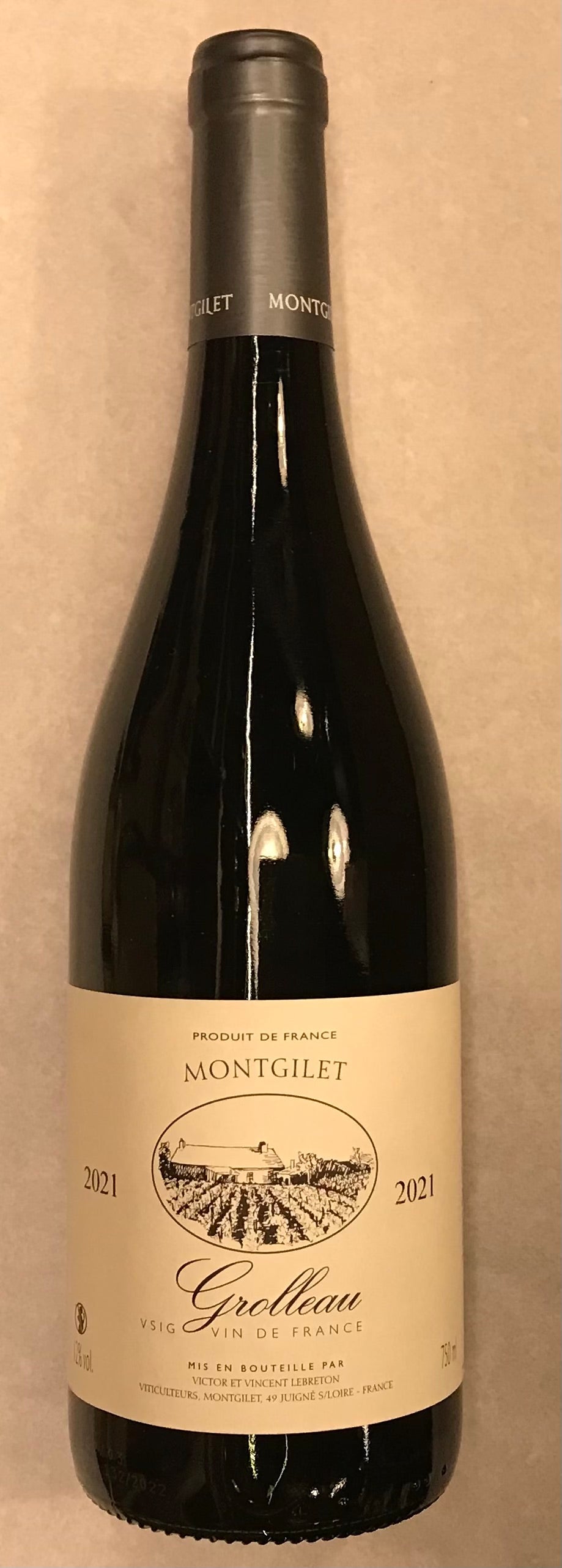 Vin de France - Grolleau - 2021 - Domaine De Montgilet