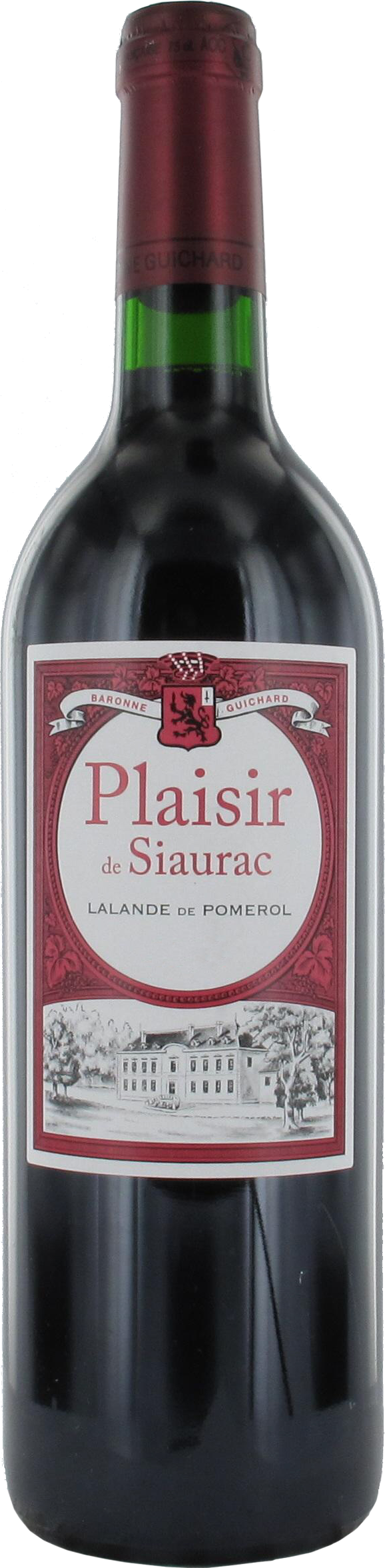 Lalande de Pomerol - Plaisir de Siaurac - Magnum - 2019