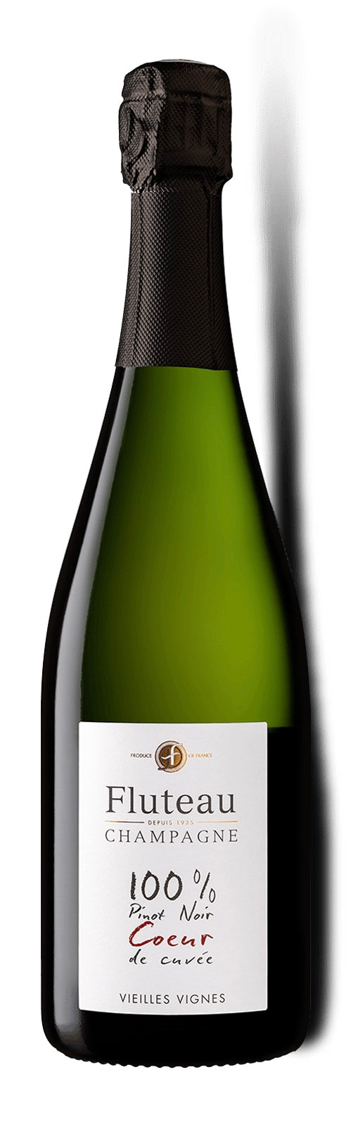 Jéroboam - 3 L - Champagne Fluteau - Coeur de cuvée - Extra Brut - Vieilles Vignes - Caisse Bois