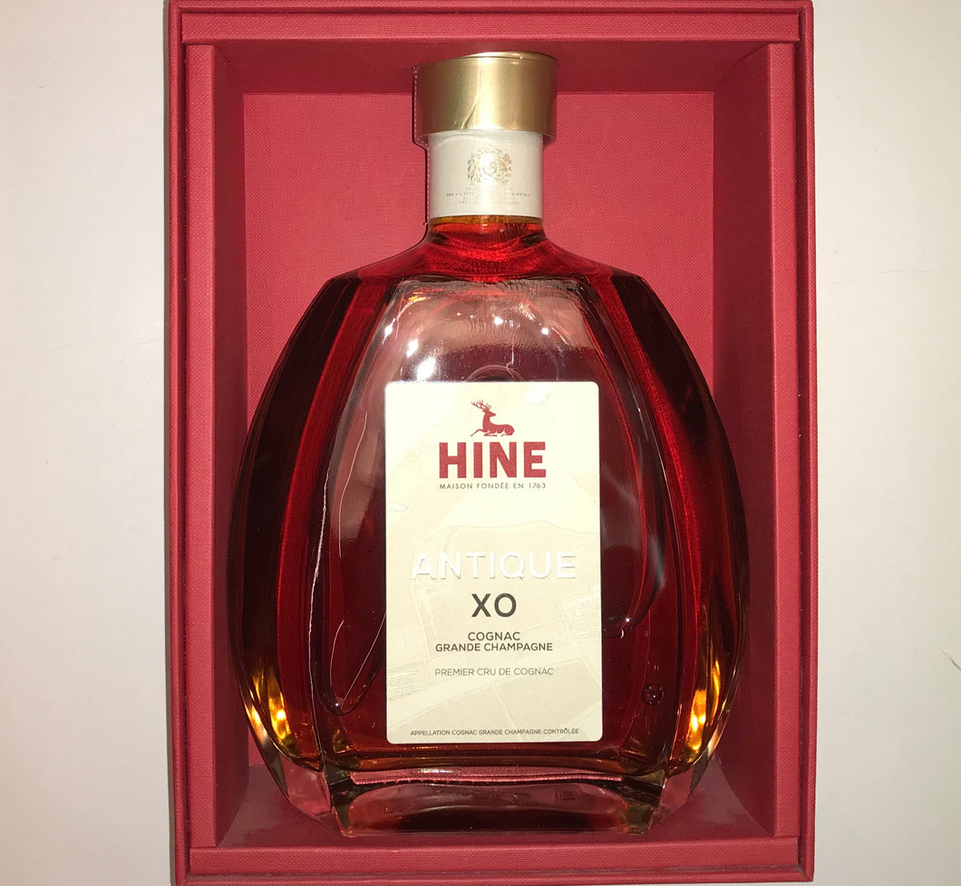 Cognac Grande Champagne - Hine - Antique -  XO en carafe