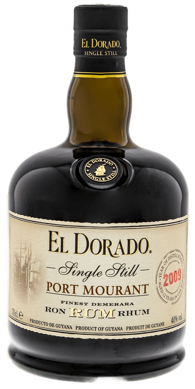 Rhum El Dorado - Single Still - Port Mourant 2009 - 40 °