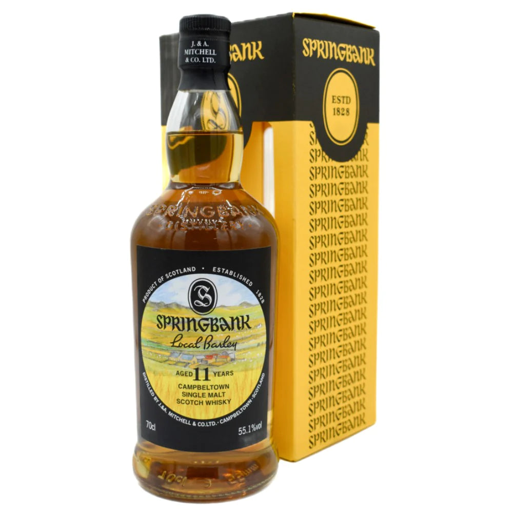 Whisky Springbank - Local Barley 11 ans - Nous contacter pour disponibilité.