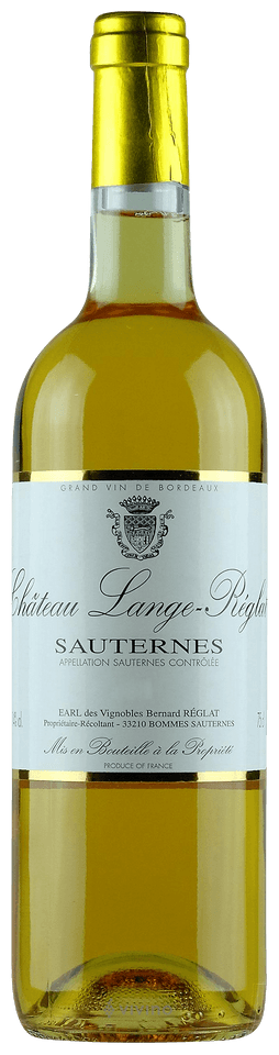 Sauternes - 37,5 cl - Demi bouteille-  2018 - Château Lange-Reglat