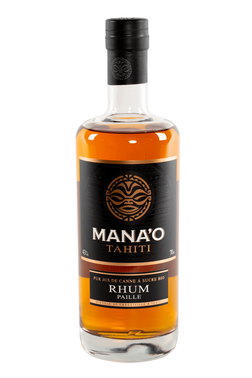 Rhum Agricole - Paille - Mana’o - Bio - Tahiti - 43°