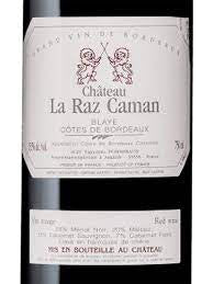 photo Magnum Château de la Raz Caman 2014 Blaye Côtes de Bordeaux
