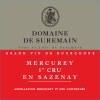 Domaine de Suremain - Magnum 1,5 L - Mercurey 1 er cru ( Bourgogne) - 2019