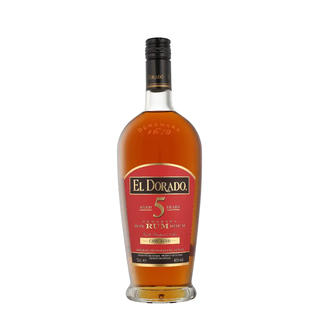 Rhum El Dorado - Ambré 5 ans - Demerara Distillerie