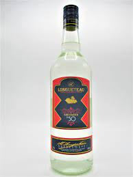 Rhum  Blanc Agricole  - Distillerie Longueteau - 1L - Guadeloupe -  50°