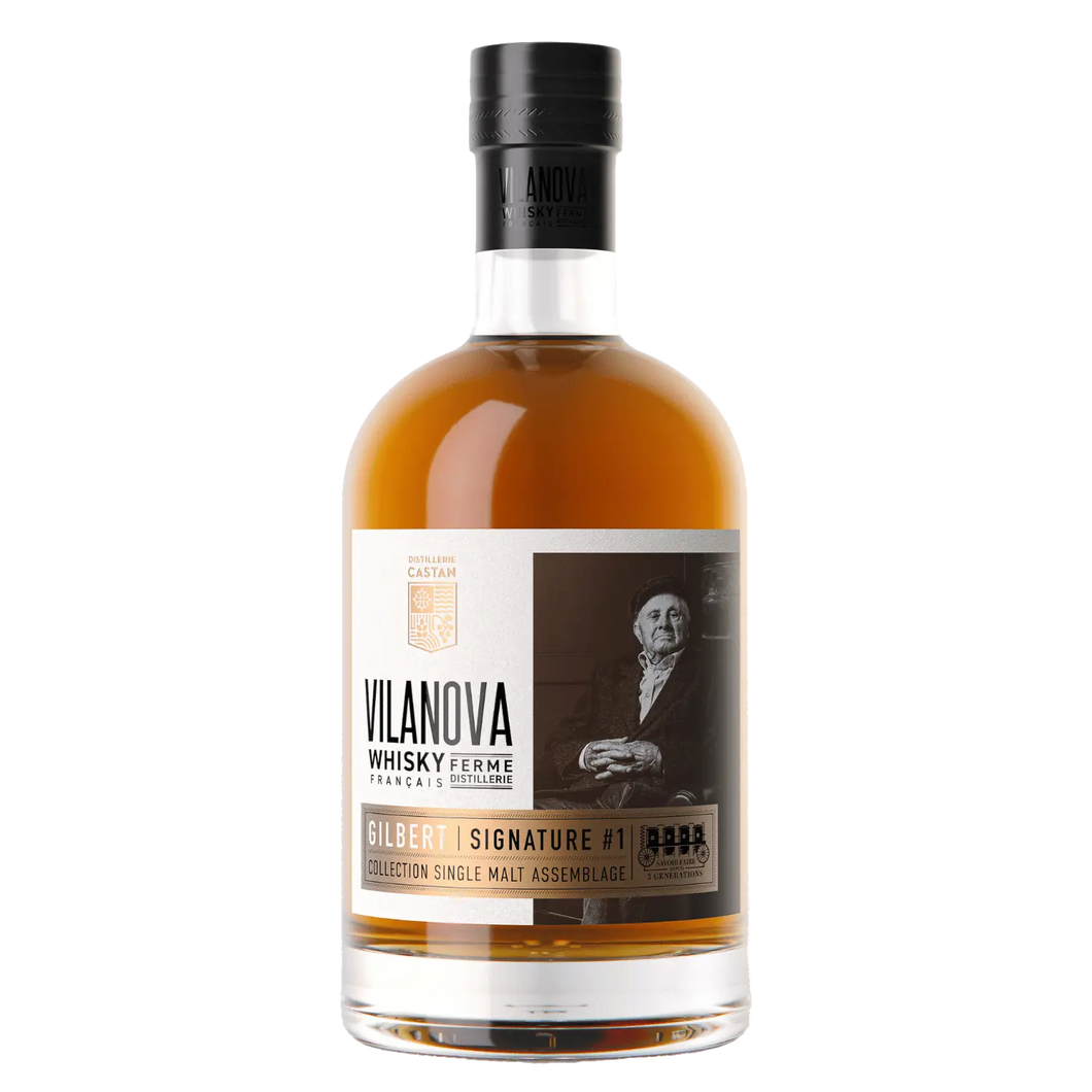 Whisky Gilbert  - Signature 1 - Distillerie Vilanova (Castan) - Single Malt 48 °
