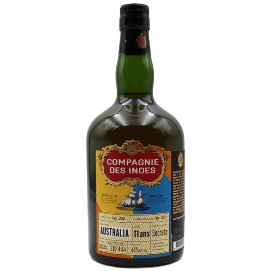 Rhum - Compagnie des Indes - Australia secrete 11 ans -