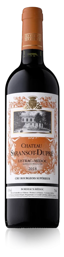 Château Saransot- Dupré - 2018 -Listrac-Médoc