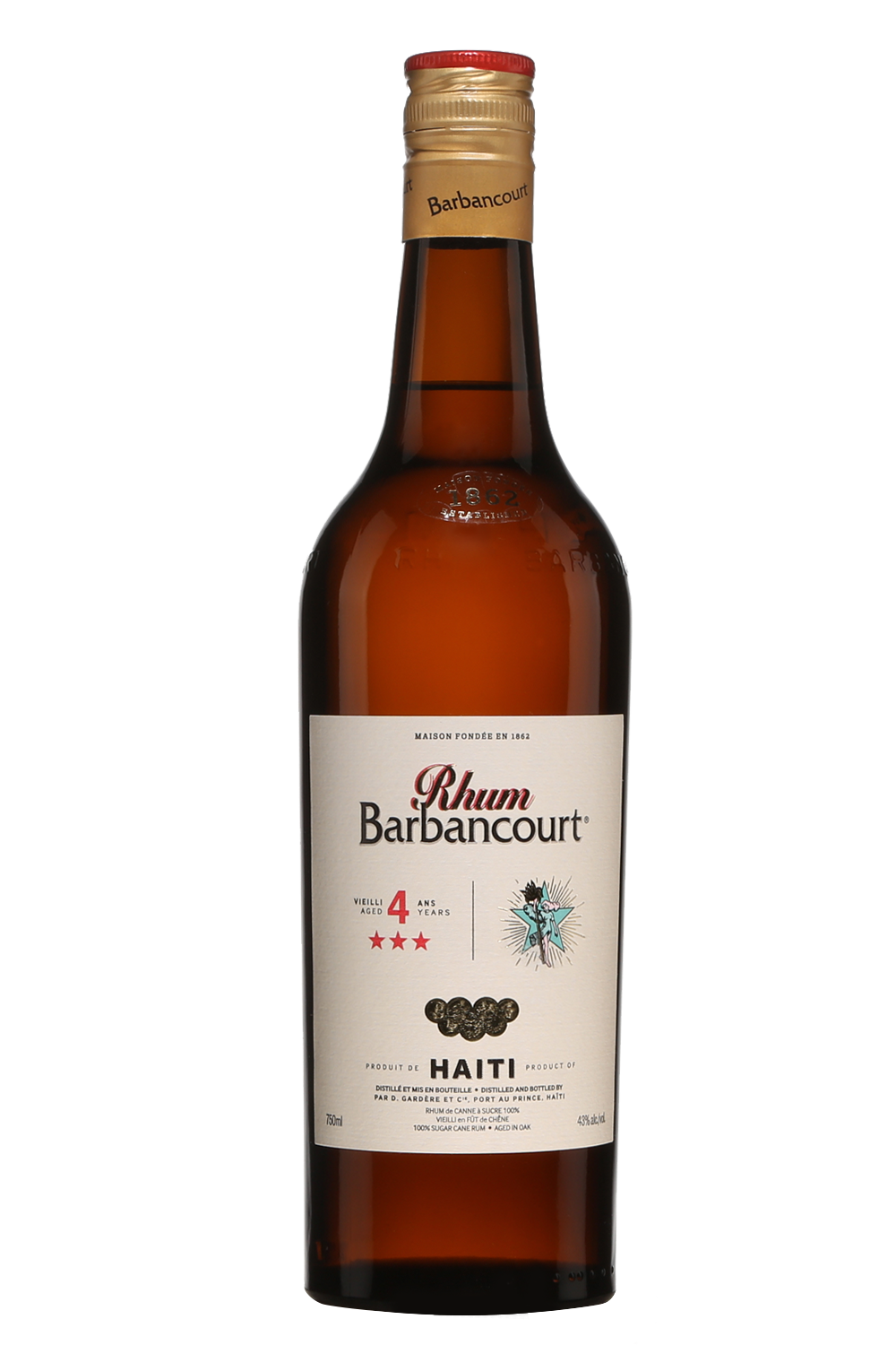 Barbancourt - 4 ans - Rhum - Haïti - 40°