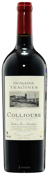 Domaine du Traginer - Collioure vieilli foudre- Rouge - 2018