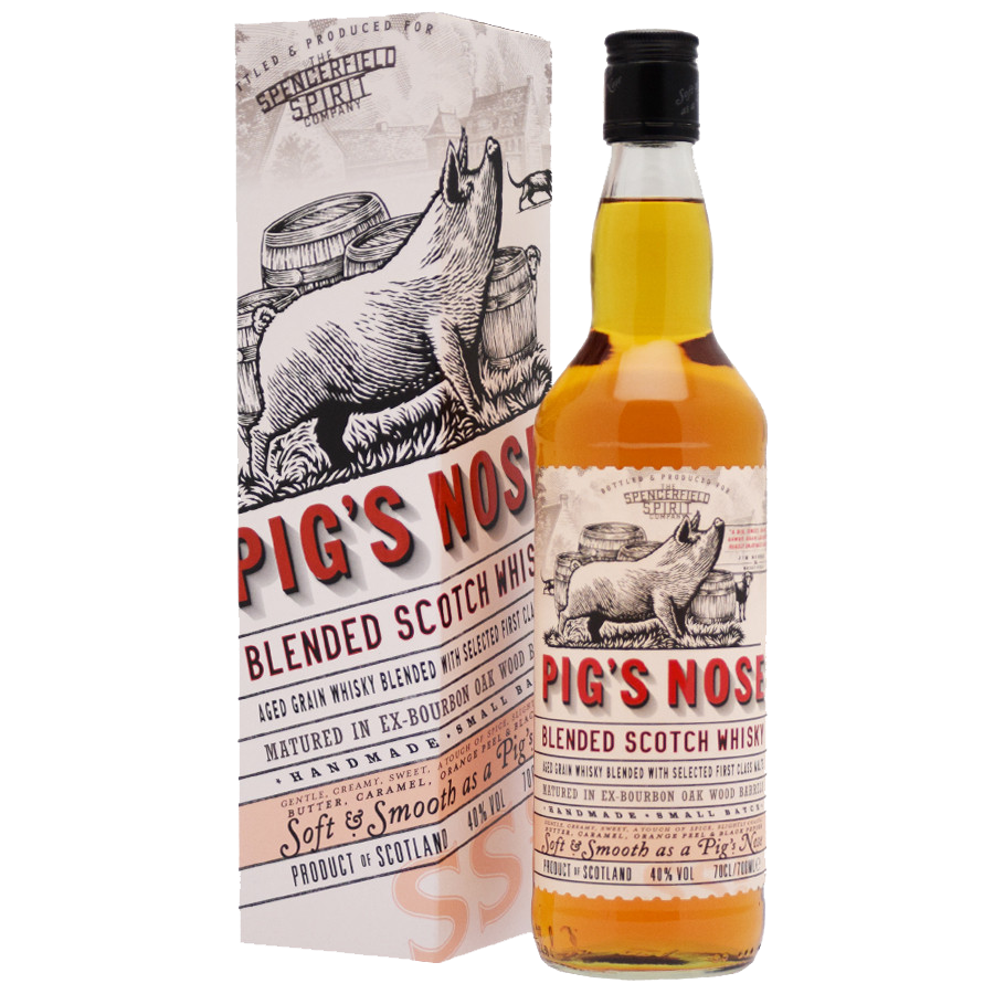 Pig's Nose - Whiksy Écossais - Blended Scotch - 40°
