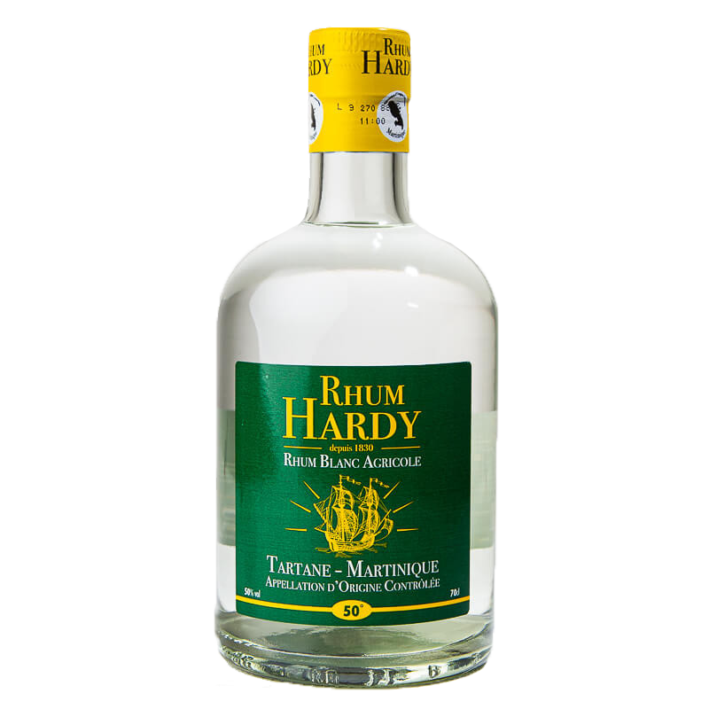 Hardy - Rhum Blanc - Martinique - 50°