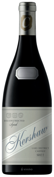 Domaine Richard Kershaw wines - Deconstructed Syrah Lake District Cartref SH22- Afrique du Sud