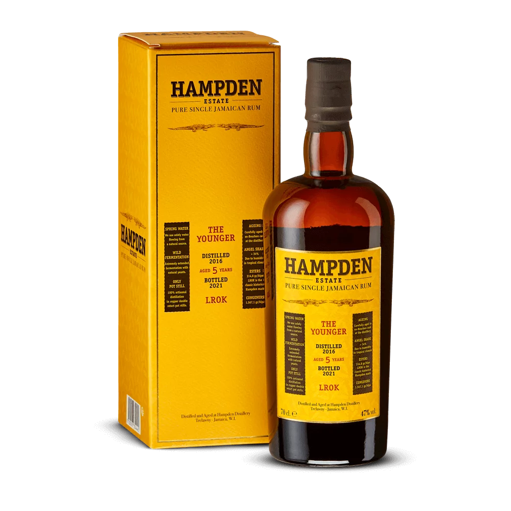 Hampden - The Younger - Single Jamaican Rum - 47°